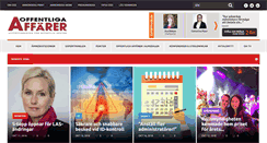 Desktop Screenshot of offentligaaffarer.se